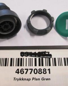 Push-button flat green